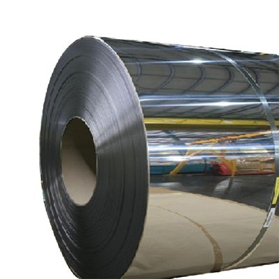 سیم پیچ فولاد ضد زنگ 201 J1 درجه 2B 8K پرداخت 0.5mm 0.6mm