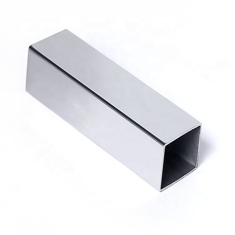 Mirror Finish SHS Stainless Steel Welded Pipe Pipe Pipe AISI 201 202 304 2B